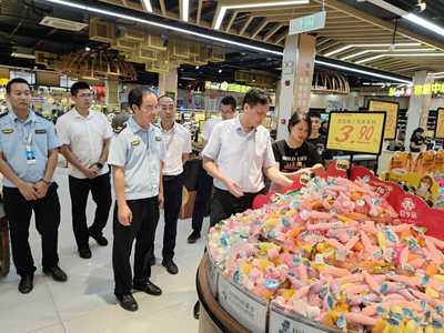 梁庆带队开展食品安全排查整治督导工作，守护食品经营安全底线